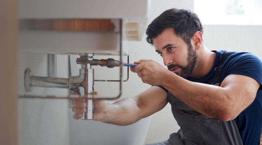 Water heater installation in Houston, DE